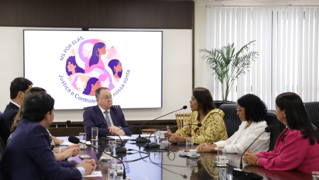 Cerim&ocirc;nia de acordo - Foto: TJMS/Divulga&ccedil;&atilde;o