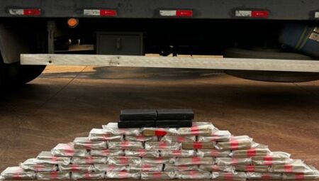 Coca&iacute;na apreendida