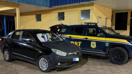 O carro era registrado em S&atilde;o Paulo 