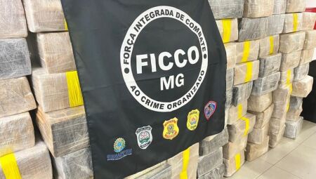 Droga apreendida pelo FICCO/MG - 