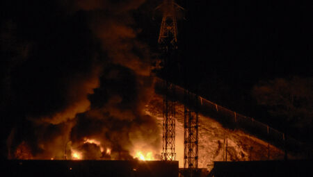 Caracas foi atacada durante a madrugada