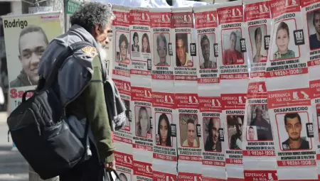 Desde 2015 (75.916), o total de pessoas desaparecidas no Brasil s&oacute; recuou em 2020 (63.151) e 2021 (67.362)