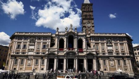 Bas&iacute;lica de Santa Maria Maior, em Roma, onde ser&aacute; celebrada a missa de comemora&ccedil;&atilde;o
