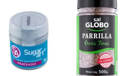 Sal foi reprovado em teste de iodo; p&oacute; cont&eacute;m materiais pl&aacute;sticos