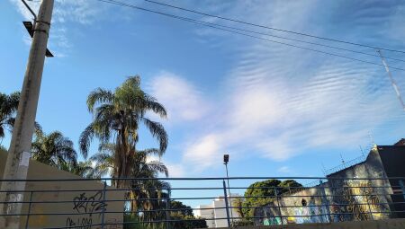 C&eacute;u azul em Campo Grande