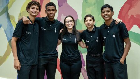 Jovens talento da m&uacute;sica representam MS em festival internacional em Pelotas