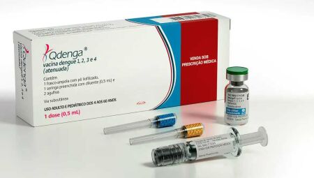 Vacina contra a dengue Qdenga, do laborat&oacute;rio Takeda