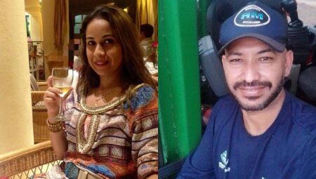 Gisely foi espancada pelo marido Fernando Dias - 