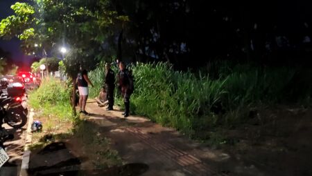 Momento da pris&atilde;o do suspeito