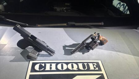 Armas usadas pelos jovens