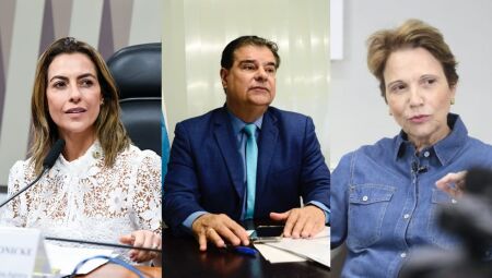 Soraya Thronicke, Nelsinho Trad e Tereza Cristina