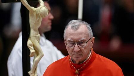 O secret&aacute;rio de Estado do Vaticano, Pietro Parolin