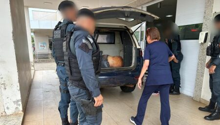 Suspeito chegou a ser socorrido, mas morreu no hospital