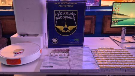 Contrabando apreendido - 