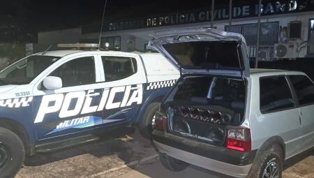 Ve&iacute;culo apreendido - Foto: Divulga&ccedil;&atilde;o