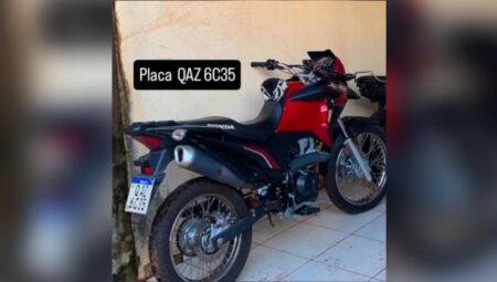 Motocicleta era &uacute;nico meio de locomo&ccedil;&atilde;o do trabalhador