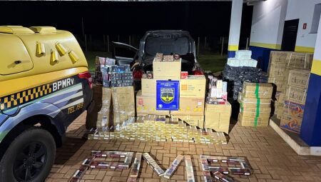 Contrabando apreendido - Foto: Divulga&ccedil;&atilde;o