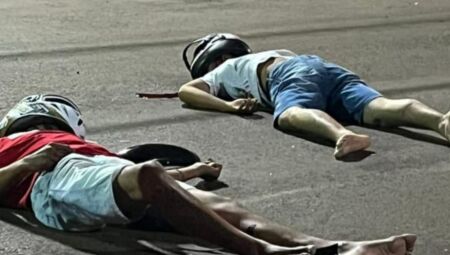 Indiv&iacute;duos foram socorridos pelo Corpo de Bombeiros