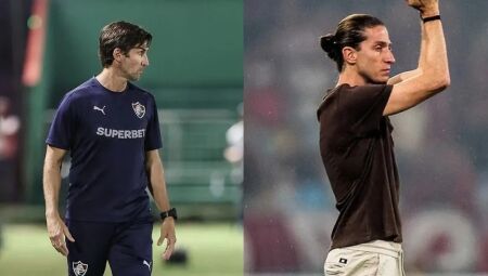 Maxi Cuberas comanda o Fluminense e Filipe Lu&iacute;s t&eacute;cnico do Flamengo  