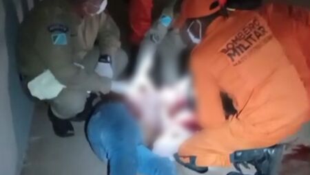 V&iacute;tima foi socorrida pelo Corpo de Bombeiros