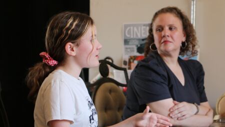 Ana Paula, viu na filha,Duda, o potencial de crescer al&eacute;m da atua&ccedil;&atilde;o nos palcos