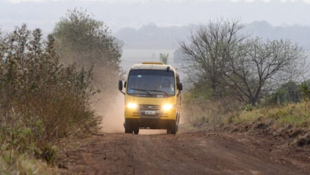 Crian&ccedil;as estavam com o transporte prejudicado