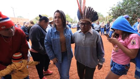 Prefeita Adriane Lopes em 2024 no local - Foto: PREFCG