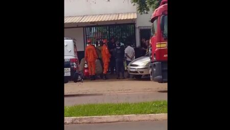 Bombeiros socorreram a v&iacute;tima