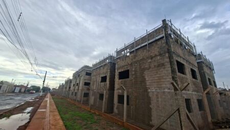 Residencial em constru&ccedil;&atilde;o no Nova Bahia