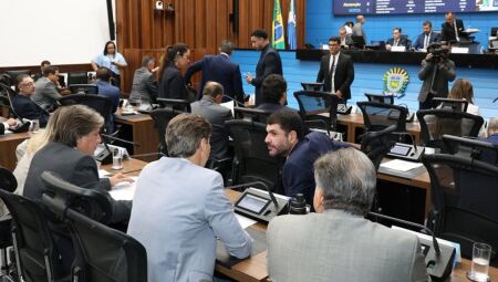 Sess&atilde;o plen&aacute;ria na Assembleia Legislativa de MS