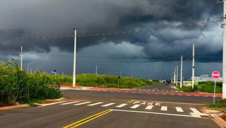 Inmet emite alerta de tempestade para tr&ecirc;s regi&otilde;es de MS
