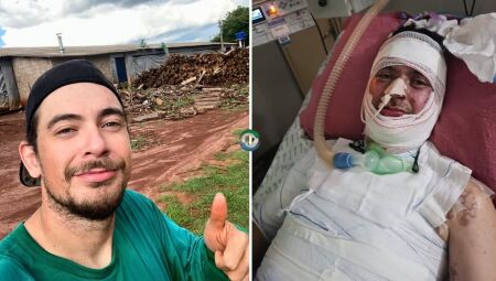 Geovane segue internado