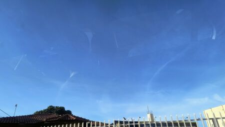 C&eacute;u azul mais uma vez e sol logo pela manh&atilde; em Campo Grande