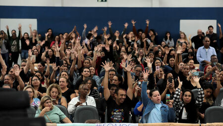 Profissionais estiveram em massa na C&acirc;mara Municipal