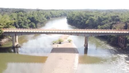 Governo de MS d&aacute; in&iacute;cio &agrave; recupera&ccedil;&atilde;o da ponte na MS-345