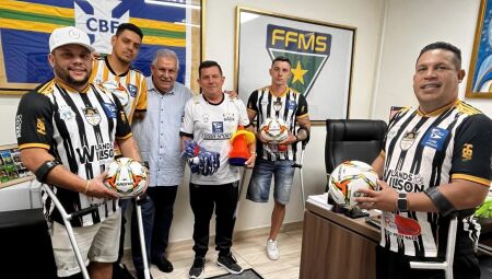 A reuni&atilde;o aconteceu na sede da FFMS