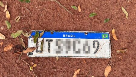 Placa perdida ap&oacute;s chuvas intensas