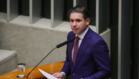 Presidente da C&acirc;mara, Hugo Motta