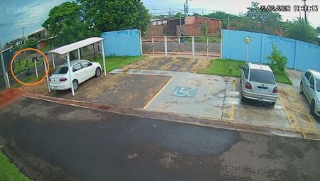 Momento em que acontece as agress&otilde;es