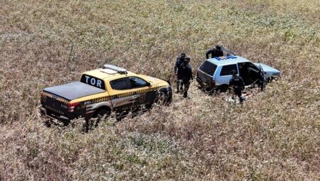 TOR apreende 437 quilos de maconha ap&oacute;s persegui&ccedil;&atilde;o na MS-164