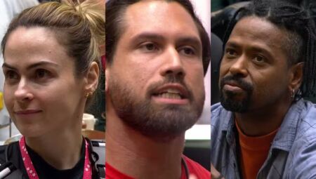 Ana Paula Renault, Brigido e Leandro Boneco formam o 3&ordm; Pared&atilde;o do BBB 26  