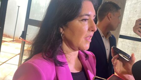 Ministra do Planejamento e Or&ccedil;amento, Simone Tebet (MDB)