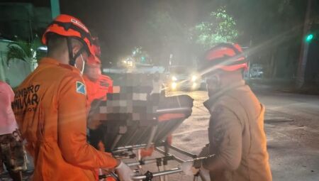 O acidente aconteceu na noite de ontem