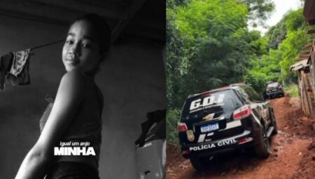 Isabelly est&aacute; desaparecida desde o ano passado