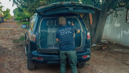 Av&ocirc; foi preso pela Pol&iacute;cia Civil