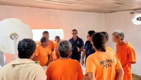 Dez detentos foram treinados para a produ&ccedil;&atilde;o