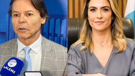 Deputado estadual Paulo Duarte e senadora Soraya Thronicke