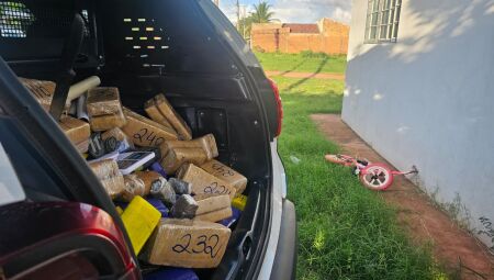 Droga apreendida - Foto: Reprodu&ccedil;&atilde;o / Nova Lima News