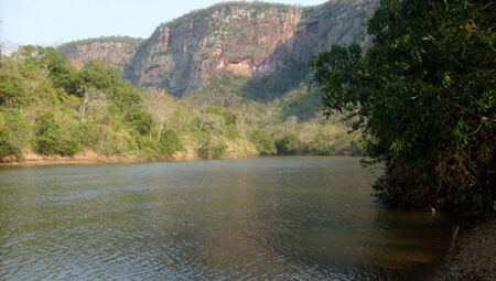 Rio Aquidauana, em Aquidauana