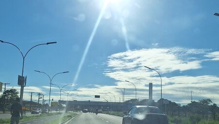 MS ter&aacute; s&aacute;bado com calor intenso e risco de chuva forte